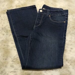 Excellent Faded Glory Embellished Bootcut Jeans: 8